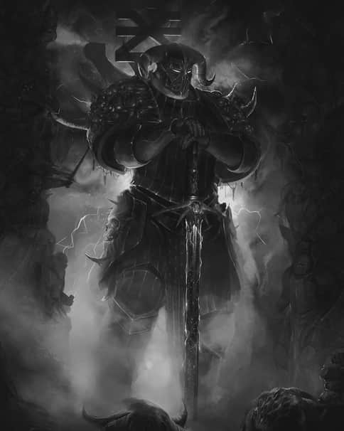 Khorne by Serdjek Sholohovshek 