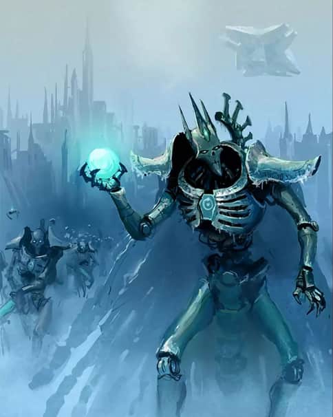 Necrons by Martin Paret 