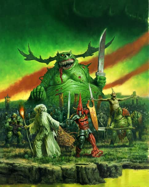 Nurgle Army by Les Edwards