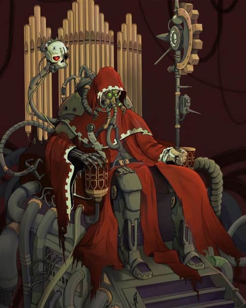 Praise the Omnissiah by Laura Vazquez 