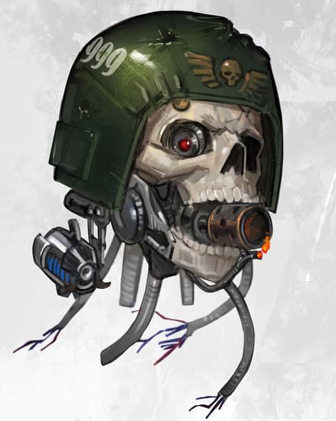Servo-Skull by Anna Maslennikova 