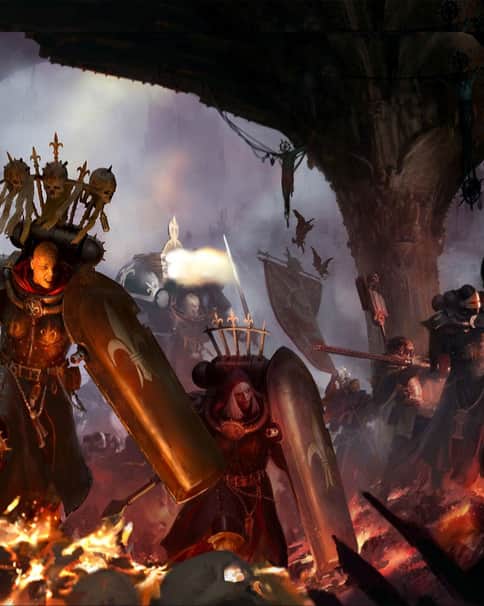 Adepta Sororitas by Paul Dainton 