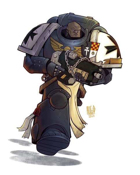 Black Templar by Hugo Llera Black Templar by Hugo Llera
