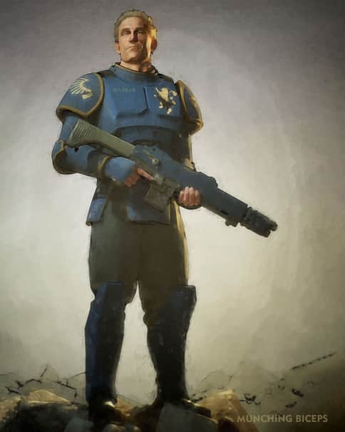 Colonel Gizhaum Gilbear by Hector Martínez 
