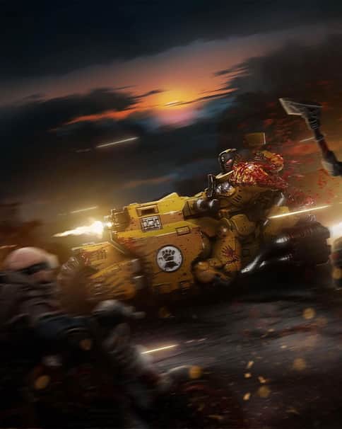 Imperial Fists by Forgotten Wulf
