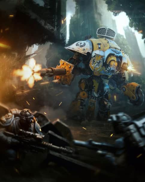 Imperial Knight by Forgotten Wulf