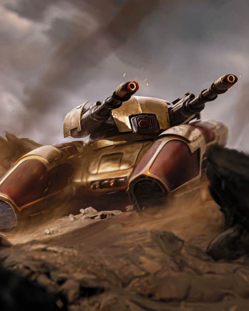 Kataphraktoi Grav Tank by Daniel Batista 