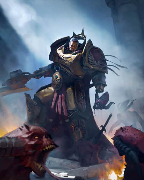 Legio Custodes Shield Captain by Daniel Batista 
