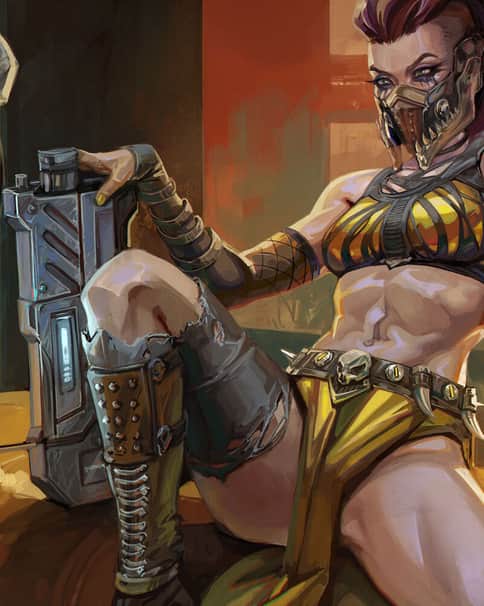 Necromunda by Angelina Sennoma