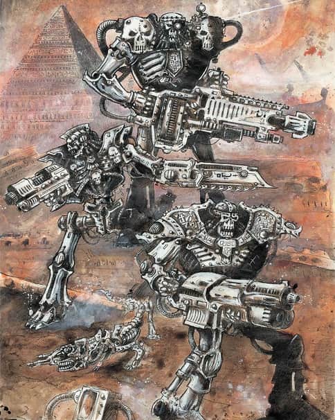 Necrons by John Blanche