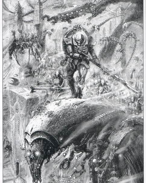 Necrons by John Blanche
