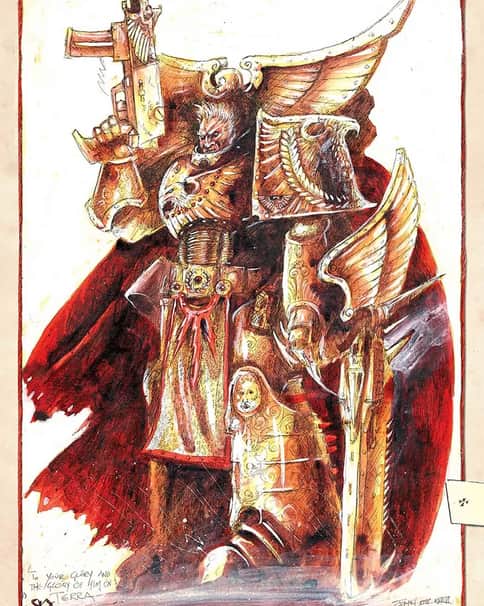 Rogal Dorn by John Blanche