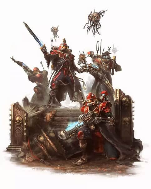 Skitarii Vanguard by Lewis Jones 