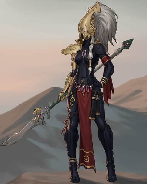 Aeldari by Yang Zheyy 