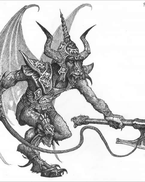 Bloodthirster by Tony Ackland 