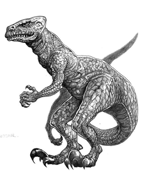 Carnosaur by Tony Ackland 