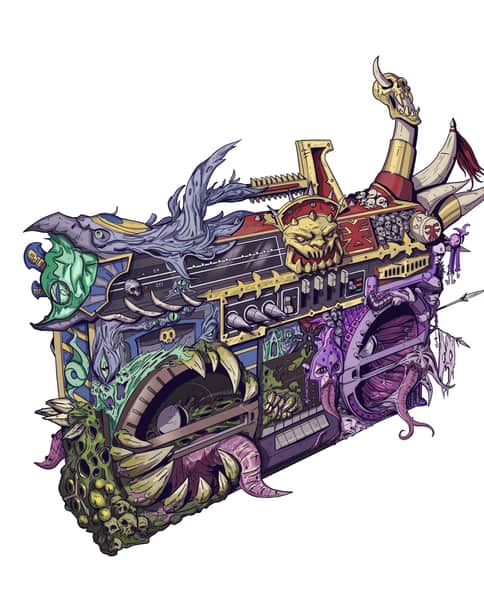 Chaos Boombox by Matías Pascual 