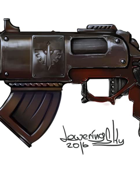 Concept Weapon by Egor Bokievets 