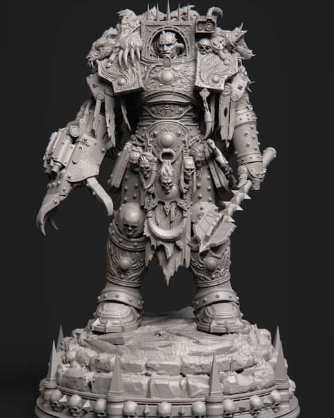 Horus Lupercal by Alexei Konev 