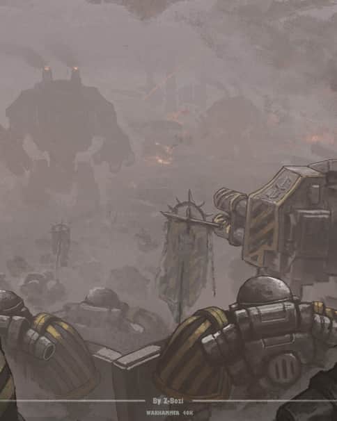 Iron Warriors by Zhang Bozi 