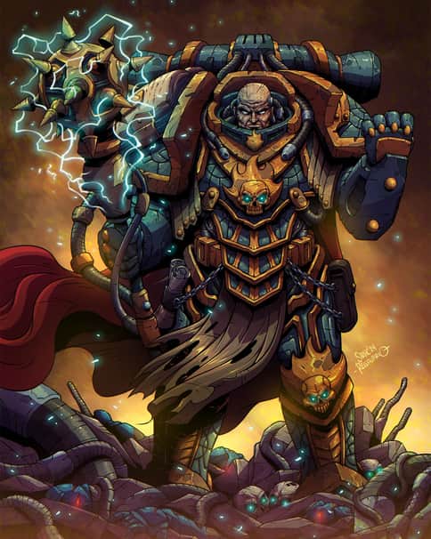 Lorgar Aurelian by Christopher Regalario 