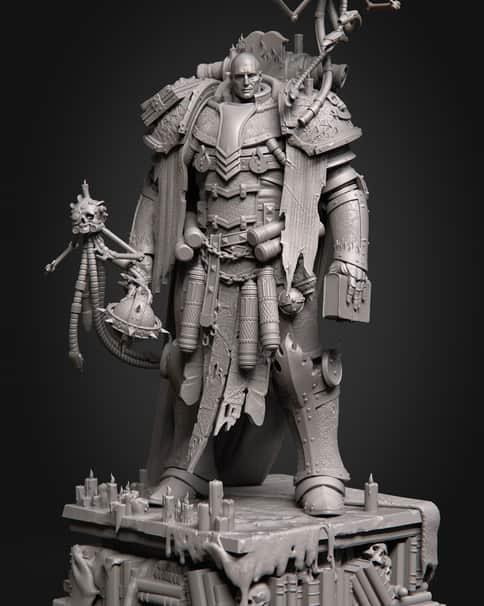 Lorgar Aurelian by Alexei Konev 