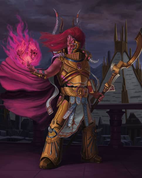 Magnus the Red by Arseny Evdokimov 