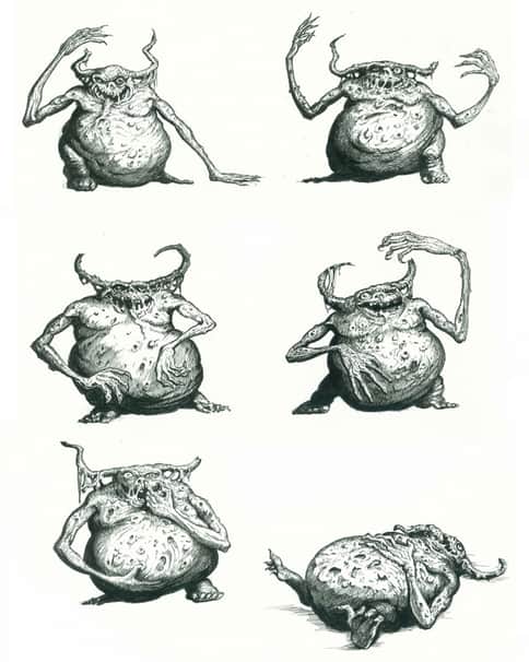 Nurglings by Tony Ackland 