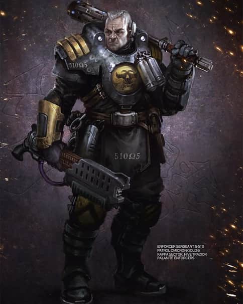 Palanite Enforcers by Thomas Elliott 