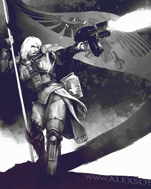 Sister of Battle by Alexander Forssberg 