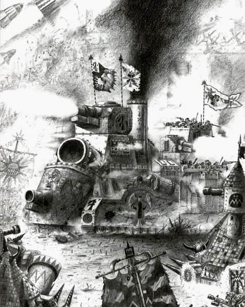 Squats by John Blanche