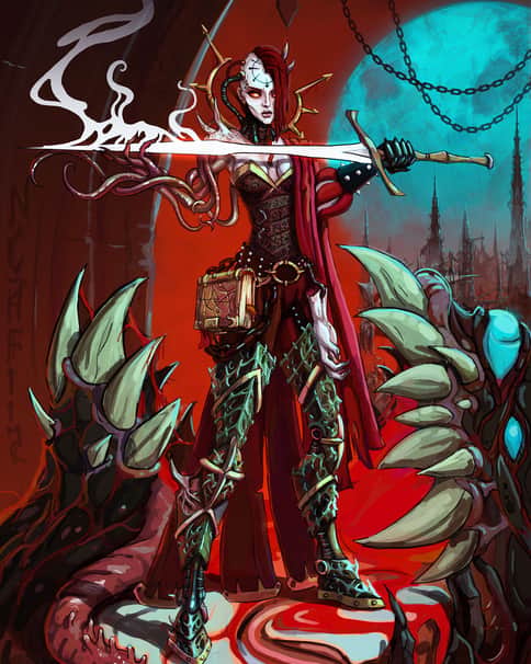 Warrior of Chaos by Andrey Kovalev 