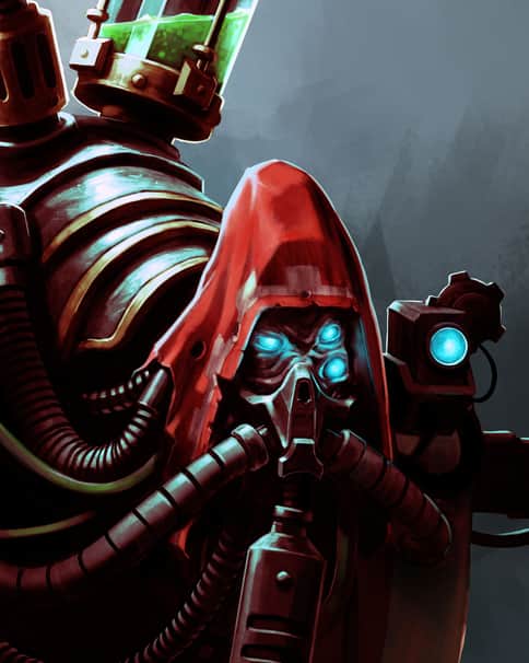Adeptus Mechanicus Magus by Edouard Boccard