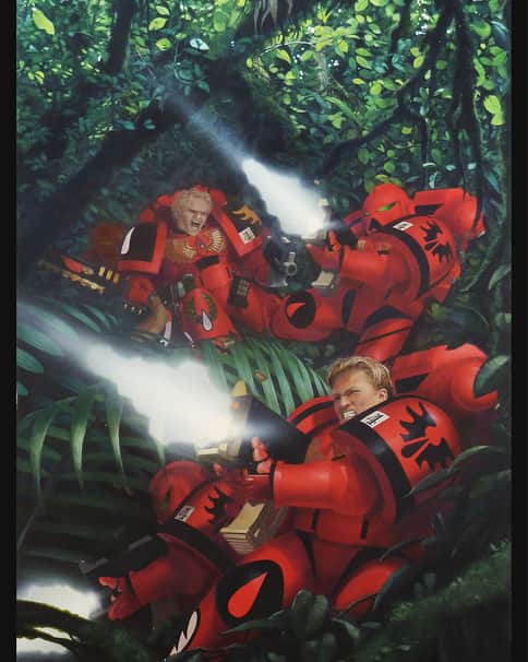 Blood Angels by Philip Sibbering 