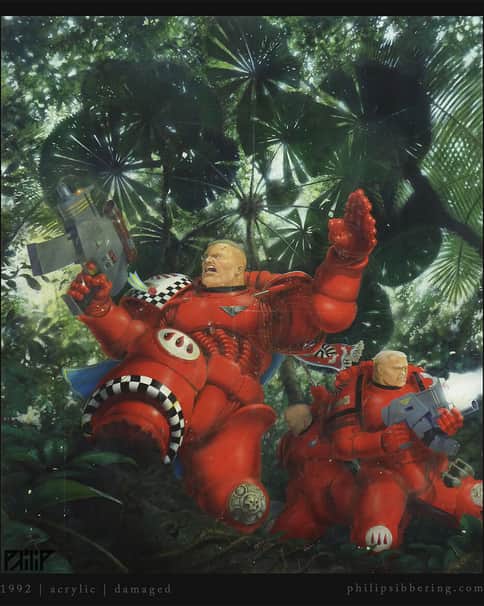 Blood Angels by Philip Sibbering 