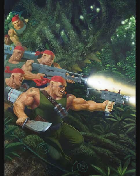 Catachan Jungle Fighters by Philip Sibbering 