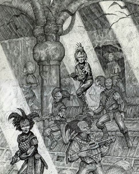 Confrontation by Tony Ackland 