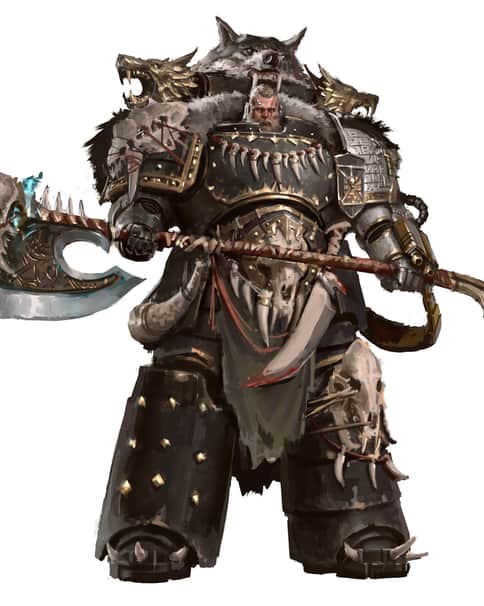 Deathwatch Space Wolf by Phi Nguyễn 