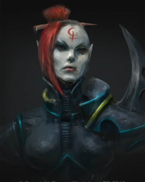 Drukhari Wyches by Jaime Martinez 