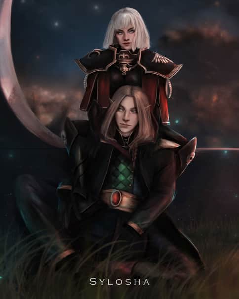 Ephrael Stern & Kyganil by Zofia Szuber 