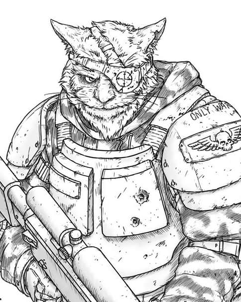 Felinid Abhuman by Gray-Skull