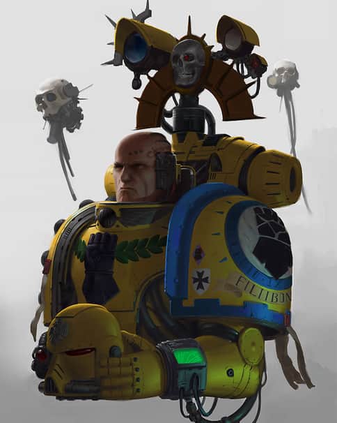 Imperial Fist Master of Rites by Philip Helliwell 