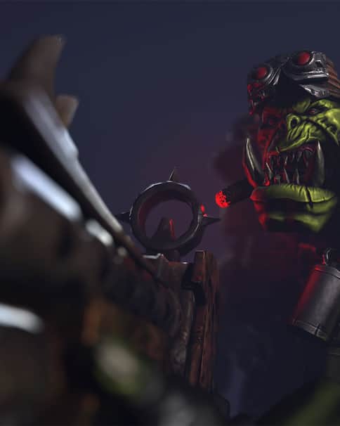 Ork Kommando by Lee Salo