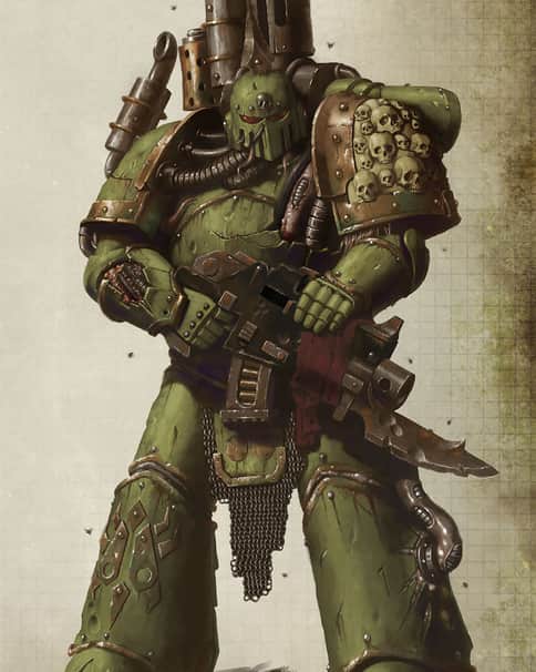 Plague Marine by Christian Byrne 