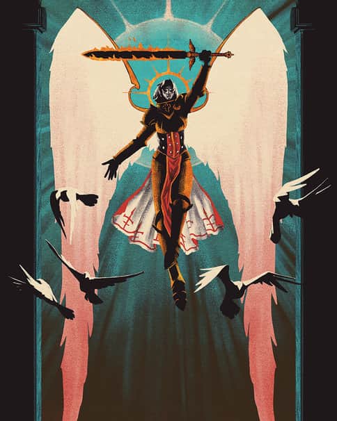 Saint Celestine by Alfie Garland 