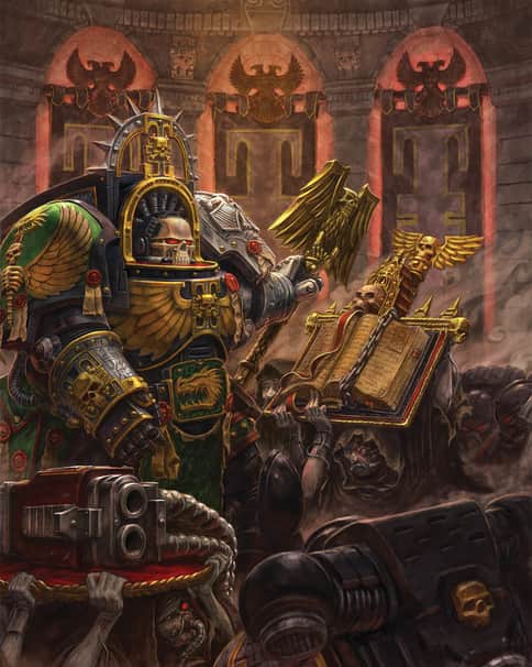 Salamander Chaplain by Michael Phillippi