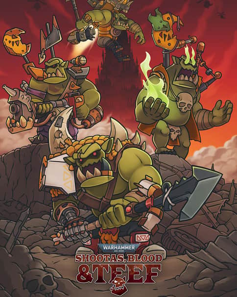 Shootas, Blood & Teef by Roland De Tomasi 