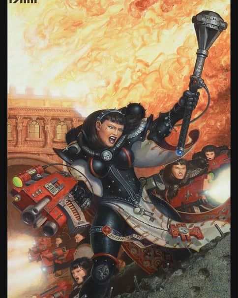 Sisters of Battle by Philip Sibbering 