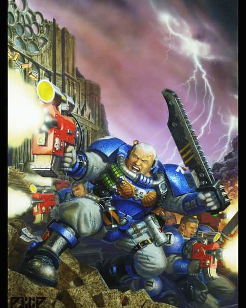 Ultramarine Scouts by Philip Sibbering Ultramarine Scouts by Philip Sibbering