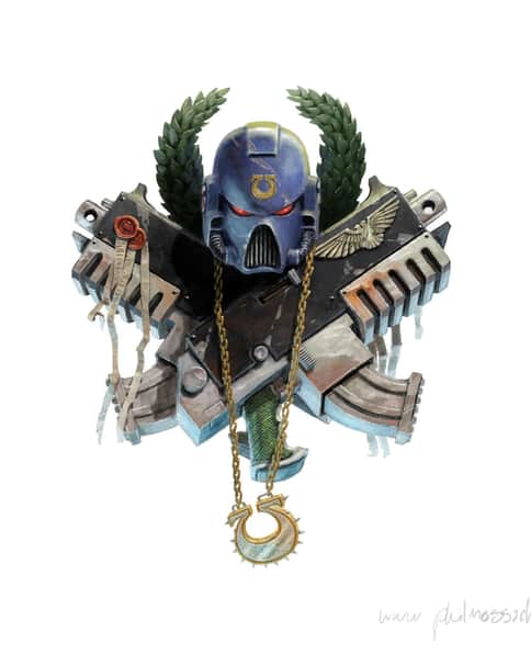 Ultramarines Icon by Phil Moss 